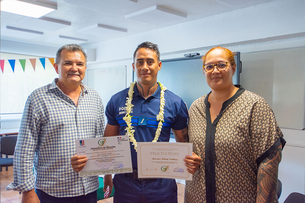 Remise des diplômes des APJA