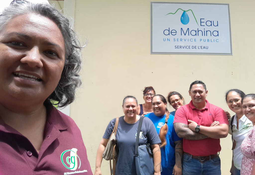 La direction de la formation du CGF rencontre la commune de Mahina